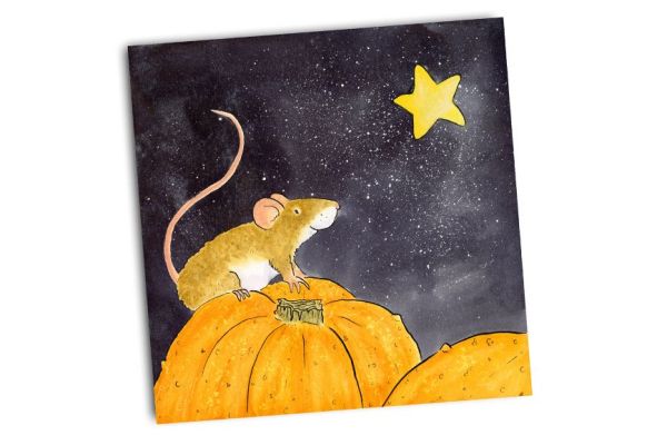 Halloween Star Gazer Greeting Card