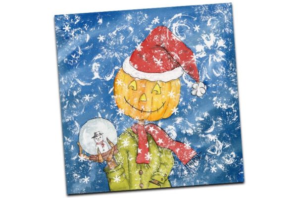 Christmas Jack - A Christmas Card for Halloweeners